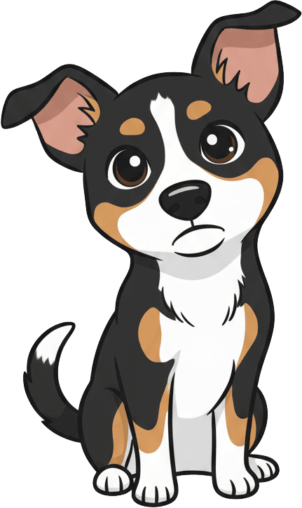 Judging dog